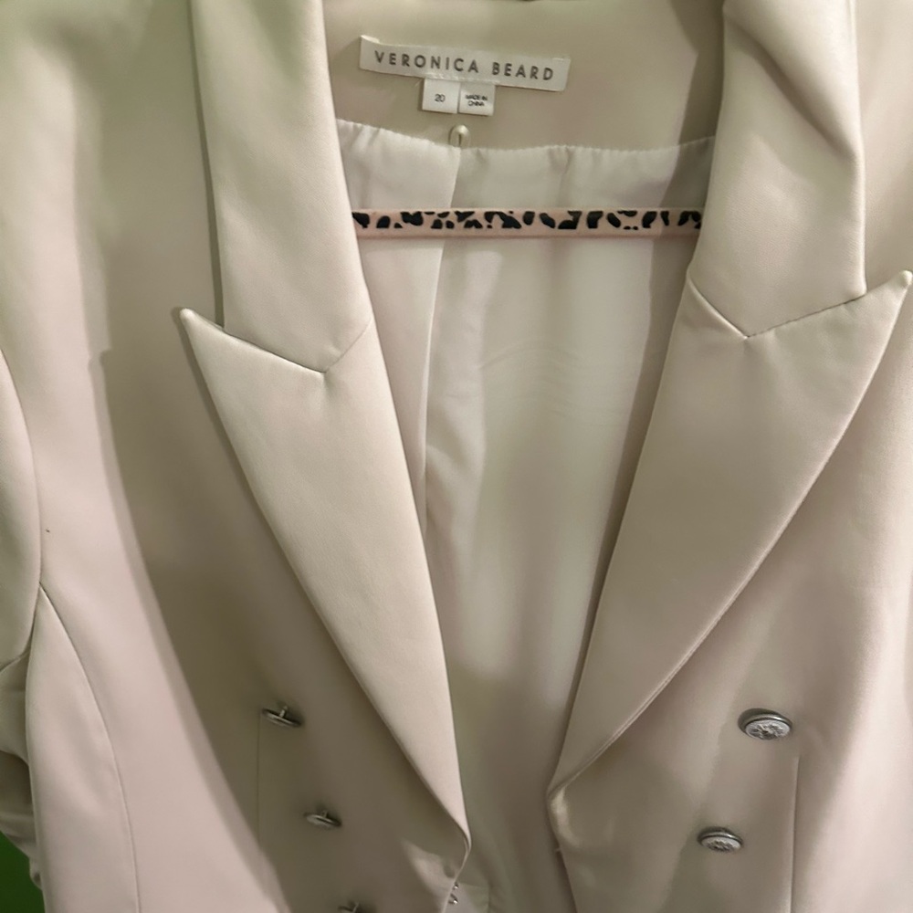 Veronica Beard Dickey Jacket Leather